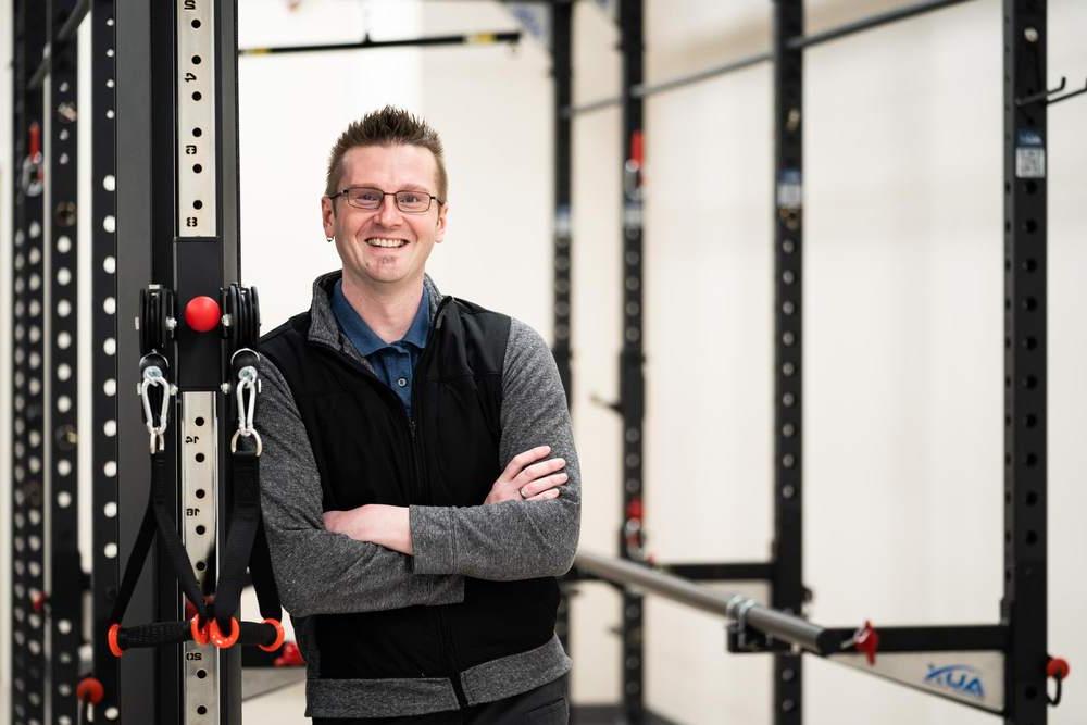 Alumnus brings innovative physical therapy equipment to Grand Valley Spotlight